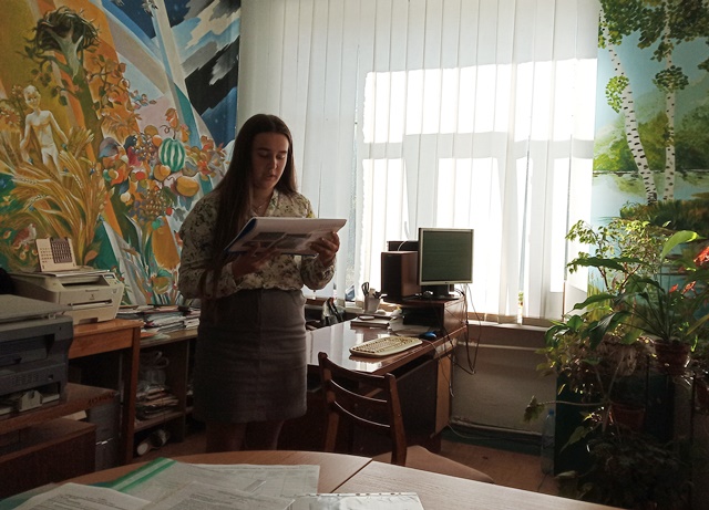 Медвідь Марія з Бережан зайняла І місце серед юних зоологів за високий науковий рівень  дослідження нутрій)